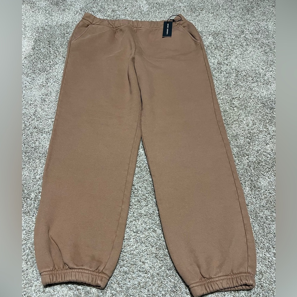 New Unisex spirit jersey high-rise heavyweight sweatpants size XL